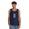 Pride Dog Dad Unisex Heavy Cotton Tank Top (9 Colors)