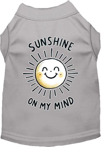 Adorable Cat or Dog Shirt for Pets Sunshine on My Mind