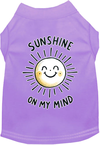 Adorable Cat or Dog Shirt for Pets Sunshine on My Mind