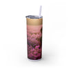 Skinny Tumbler with Straw – 20 oz Stainless Steel Cup