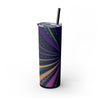 Skinny Tumbler with Straw – 20 oz Stainless Steel Cup