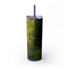 Skinny Tumbler with Straw – 20 oz Stainless Steel Cup