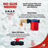 RentACoop Float Valve Kit Compatible with S.N.A.P PVC Watering System for Chickens, Poultry, and Other Animals