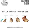 12 Standard Bully Sticks