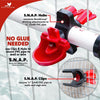 RentACoop Secure Non-Adhesive PVC (S.N.A.P) Watering System End Cap Pack of 2
