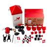 RentACoop Secure Non-Adhesive PVC (S.N.A.P) Watering System Starter Kit