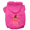 Christmas Pet Hoodie Screen Printed, Little Elf