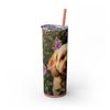 Skinny Tumbler with Straw – 20 oz Stainless Steel Cup