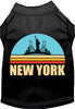 Adorable Cat or Dog Shirt for Pets Retro New York