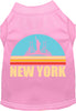 Adorable Cat or Dog Shirt for Pets Retro New York