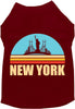 Adorable Cat or Dog Shirt for Pets Retro New York