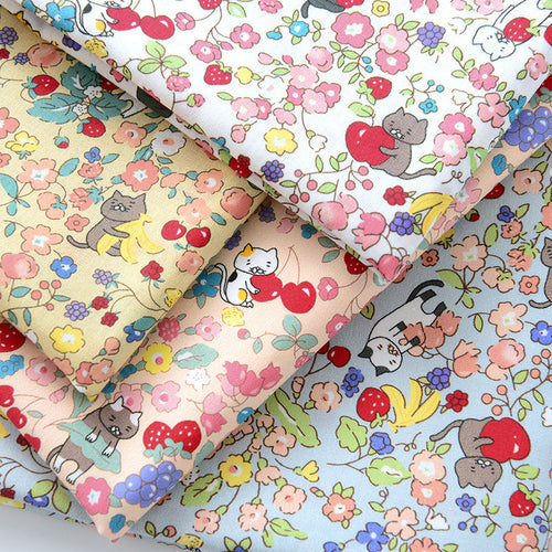 New Cotton Cloth Cartoon Floral Clothing