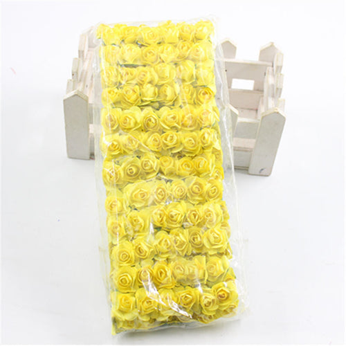 Artificial Flower Festive Home Gift Box Wedding Candy Box Decoration