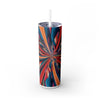 Skinny Tumbler with Straw – 20 oz Stainless Steel Cup