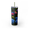 Skinny Tumbler with Straw – 20 oz Stainless Steel Cup