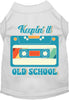 Fun Cat or Dog Shirt for Pets Keepin it Old School
