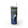 Skinny Tumbler with Straw – 20 oz Stainless Steel Cup