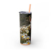 Skinny Tumbler with Straw – 20 oz Stainless Steel Cup
