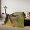 Sweatshirt Blanket – Plush Fleece Throw, 2 Size Options