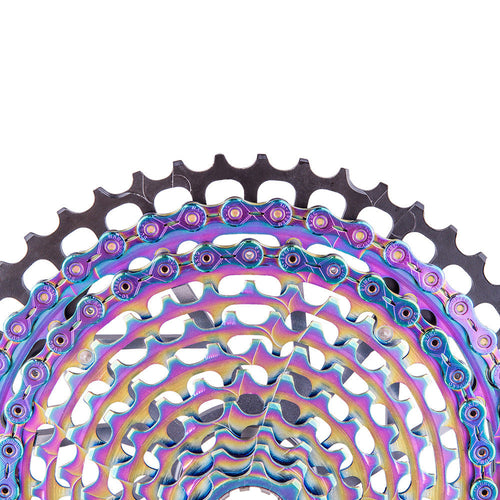 Mountain Bike Road Bike Variable Speed Half Hollow Full Hollow Cross Color Chain