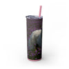 Skinny Tumbler with Straw – 20 oz Stainless Steel Cup