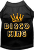 Fun Costume Cat or Dog Shirt for Pets Disco King