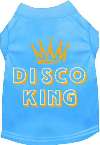 Fun Costume Cat or Dog Shirt for Pets Disco King