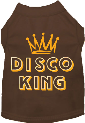 Fun Costume Cat or Dog Shirt for Pets Disco King
