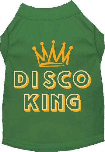Fun Costume Cat or Dog Shirt for Pets Disco King