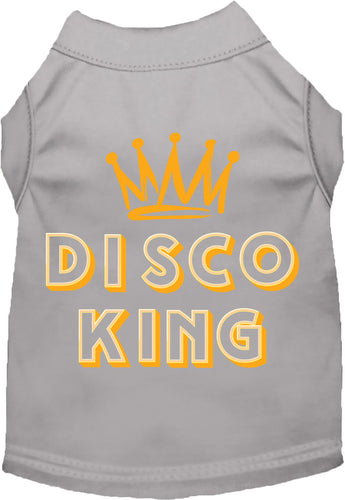Fun Costume Cat or Dog Shirt for Pets Disco King