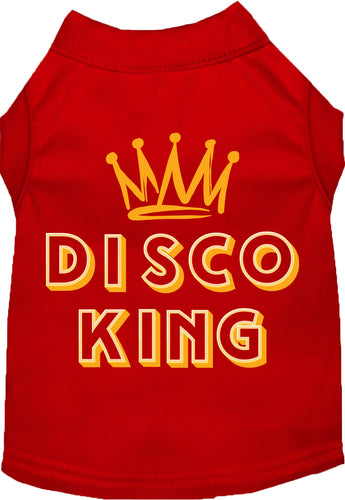 Fun Costume Cat or Dog Shirt for Pets Disco King