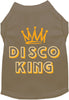Fun Costume Cat or Dog Shirt for Pets Disco King