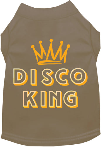 Fun Costume Cat or Dog Shirt for Pets Disco King