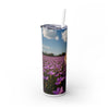 Skinny Tumbler with Straw – 20 oz Stainless Steel Cup