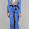 Leather Metal Double Ring Rural Clothing