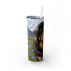 Skinny Tumbler with Straw – 20 oz Stainless Steel Cup