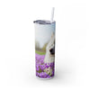 Skinny Tumbler with Straw – 20 oz Stainless Steel Cup