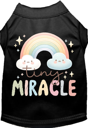 Adorable Cat or Dog Shirt for Pets Tiny Miracle