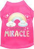 Adorable Cat or Dog Shirt for Pets Tiny Miracle