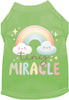 Adorable Cat or Dog Shirt for Pets Tiny Miracle