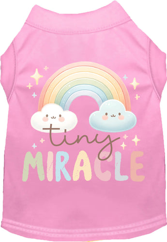 Adorable Cat or Dog Shirt for Pets Tiny Miracle