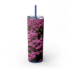 Skinny Tumbler with Straw – 20 oz Stainless Steel Cup
