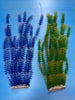 Artificial Aquarium Plant for Fish Tanks, LARGE aquarium plastic plant, 22 TALL
