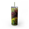 Skinny Tumbler with Straw – 20 oz Stainless Steel Cup