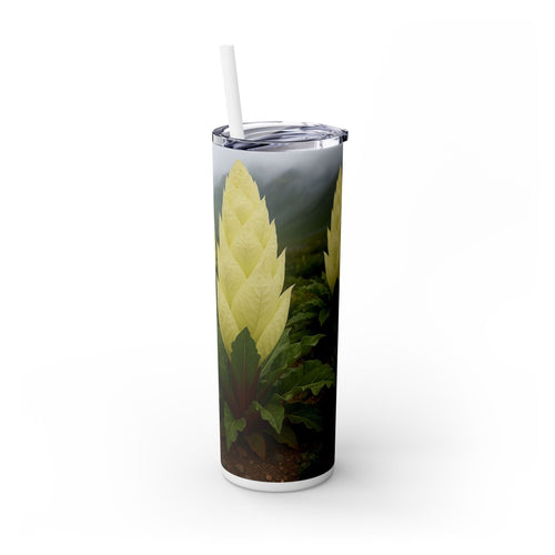 Skinny Tumbler with Straw – 20 oz Stainless Steel Cup