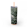 Skinny Tumbler with Straw – 20 oz Stainless Steel Cup