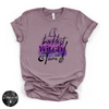 Baddest Witch in Town Tee | Funny Witchy Halloween Graphic T-Shirt