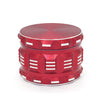 New Metal Sound Pattern Polygonal Aluminum Alloy 4-layer Smoke Grinder