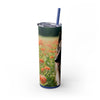 Skinny Tumbler with Straw – 20 oz Stainless Steel Cup