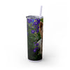 Skinny Tumbler with Straw – 20 oz Stainless Steel Cup